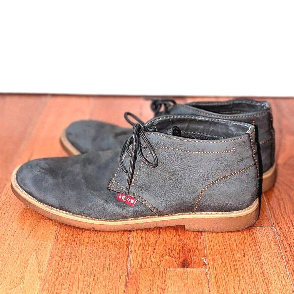 Levi's Gray Chukka Boots Men's‎ 9 Streetwear Urban Winter Preppy Ivy League